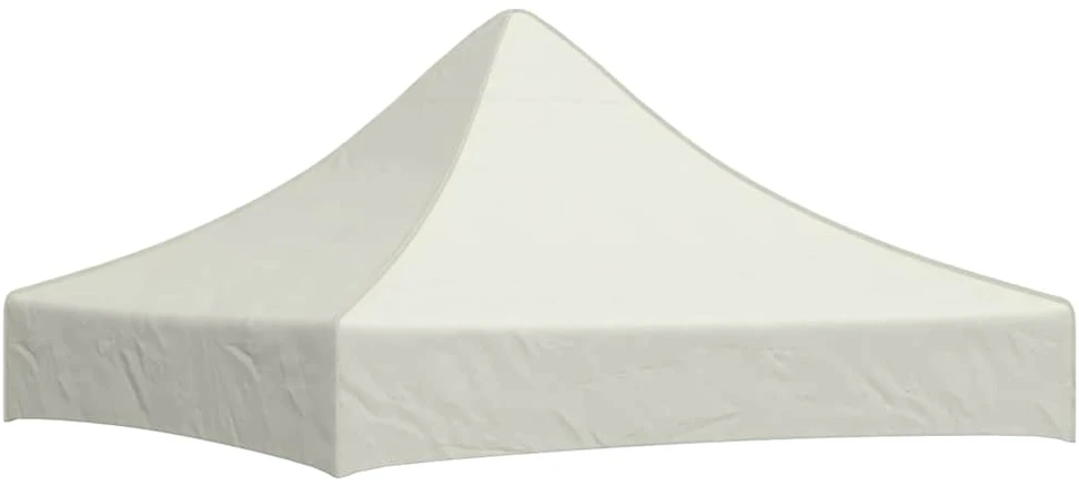 Proginės palapinės stogas, kreminės spalvos, 2x2m, 270 g/m²