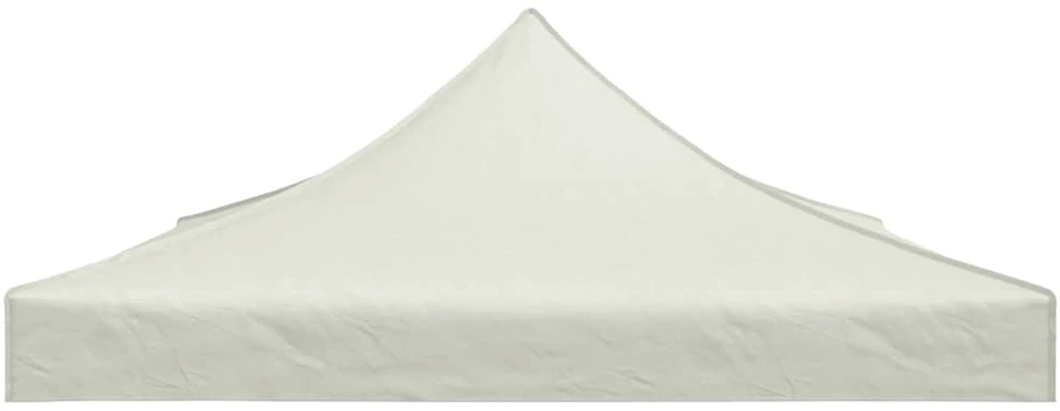Proginės palapinės stogas, kreminės spalvos, 4x3m, 270 g/m²