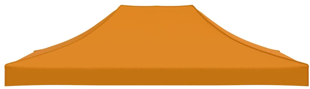 Proginės palapinės stogas, oranžinės spalvos, 4x3m, 270 g/m²