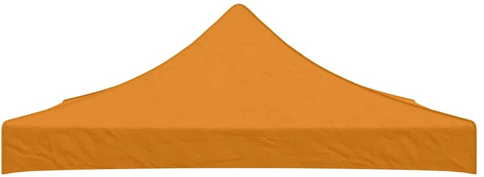 Proginės palapinės stogas, oranžinės spalvos, 3x3m, 270 g/m²