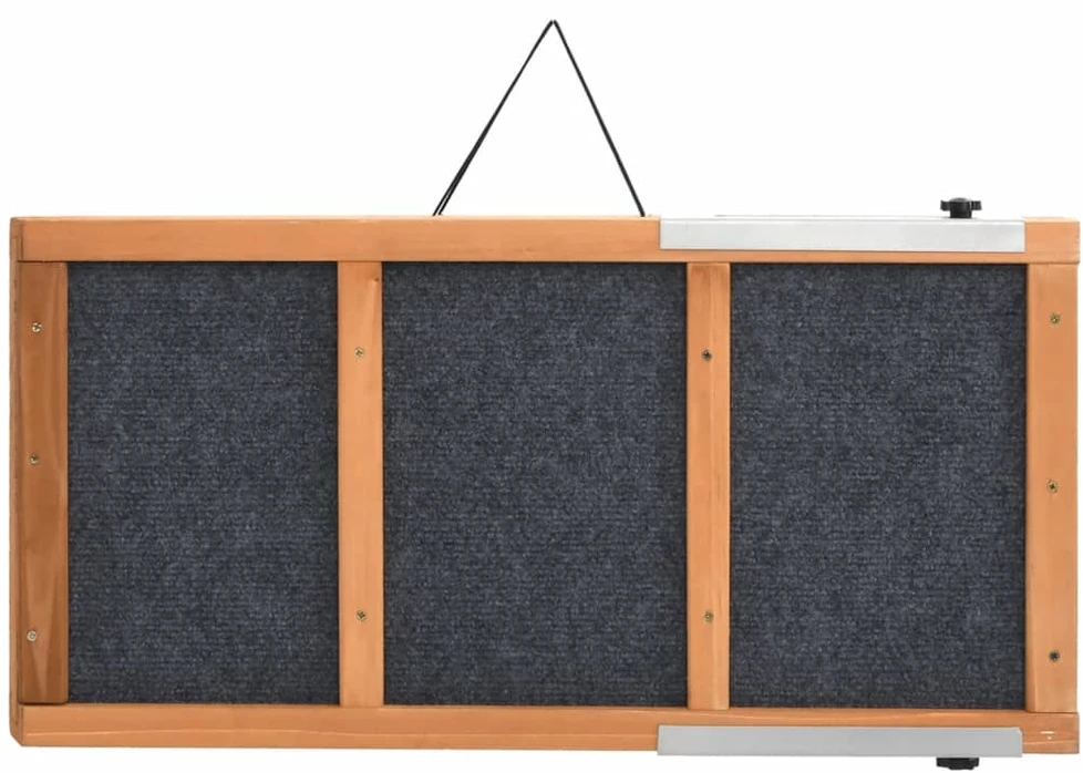 Rampa šunims, žalios spalvos, 120x30cm, eglės medienos masyvas