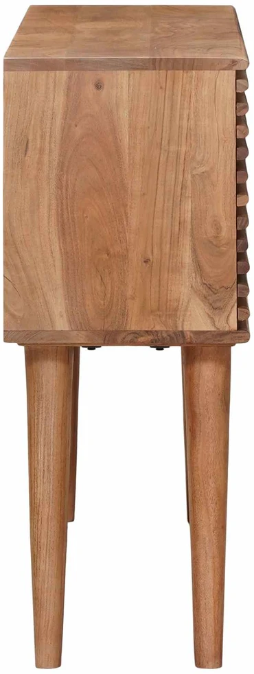 Rankų darbo pabaigos stalas Tekšinis rudas 100 x 30 x 75 cm