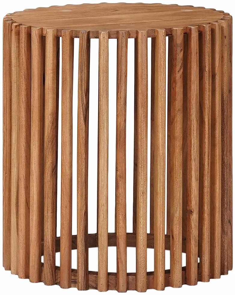 Rankų darbo šoniniai stalų rinkinys 2 vnt. Teak medžio rudas