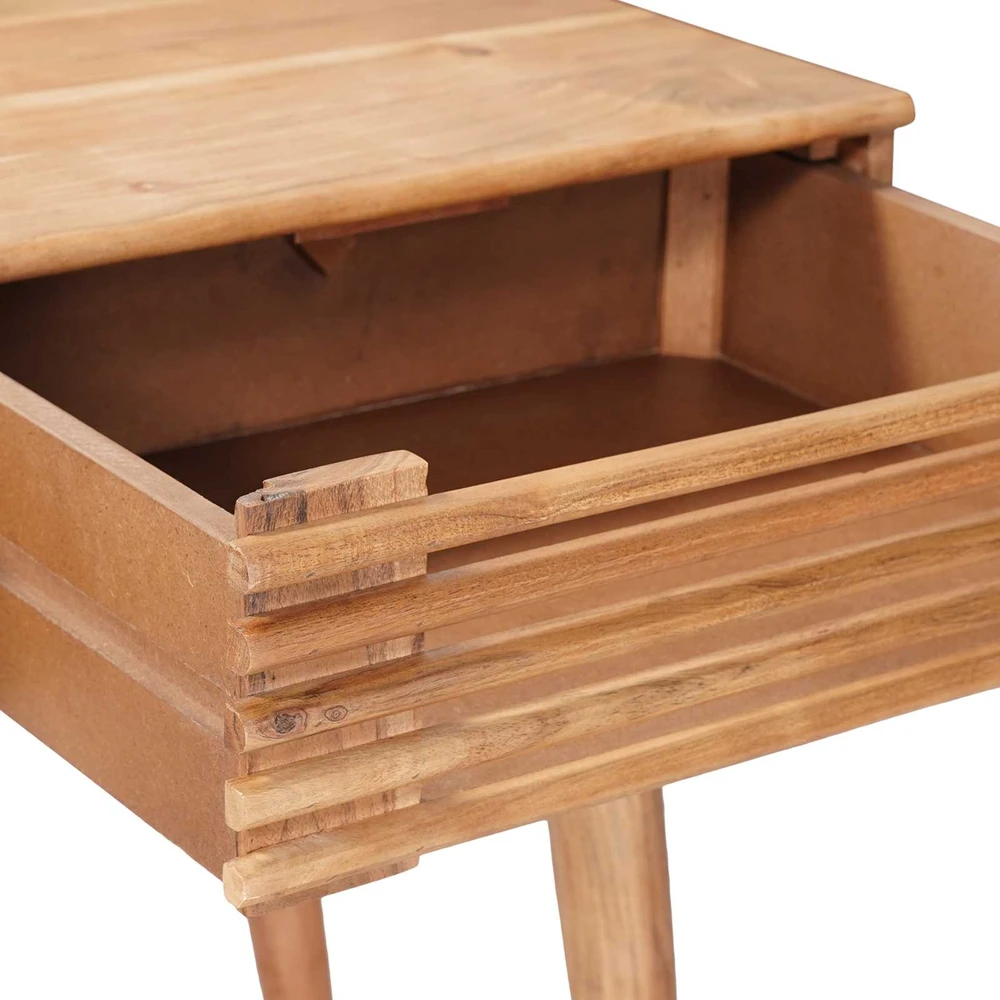 Rankų darbo stalas Teak medžio rudas 100 x 48 x 76 cm