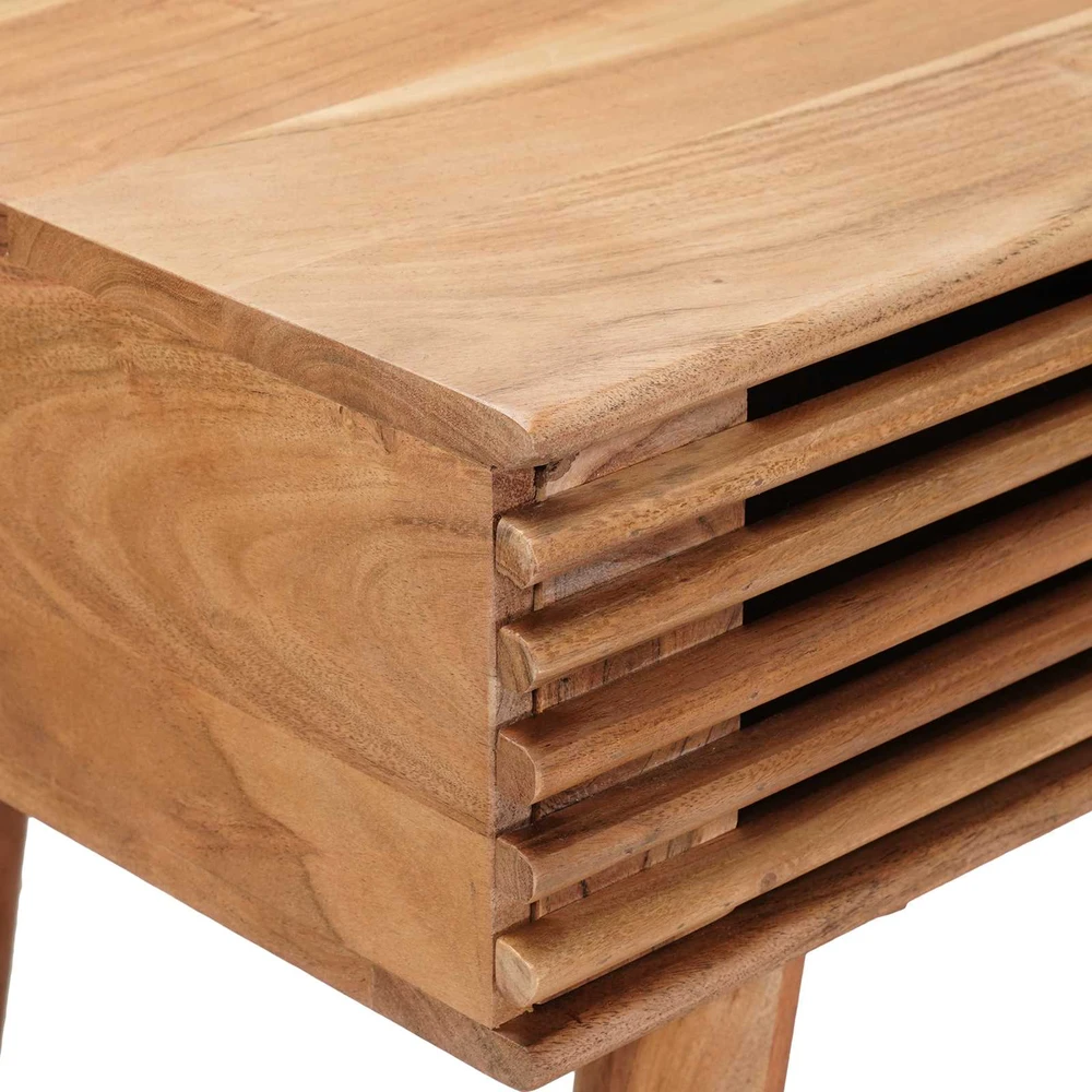 Rankų darbo stalas Teak medžio rudas 100 x 48 x 76 cm