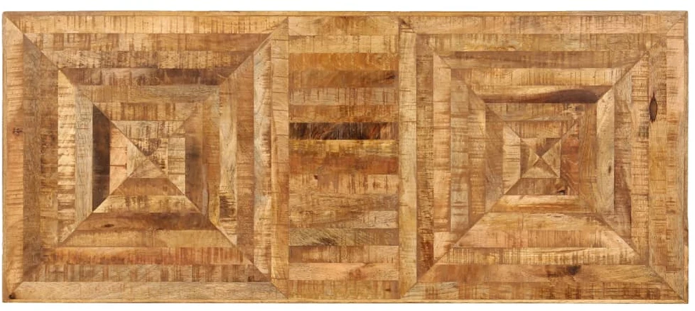 Rašomasis stalas, 118x50x75cm, mango medienos masyvas