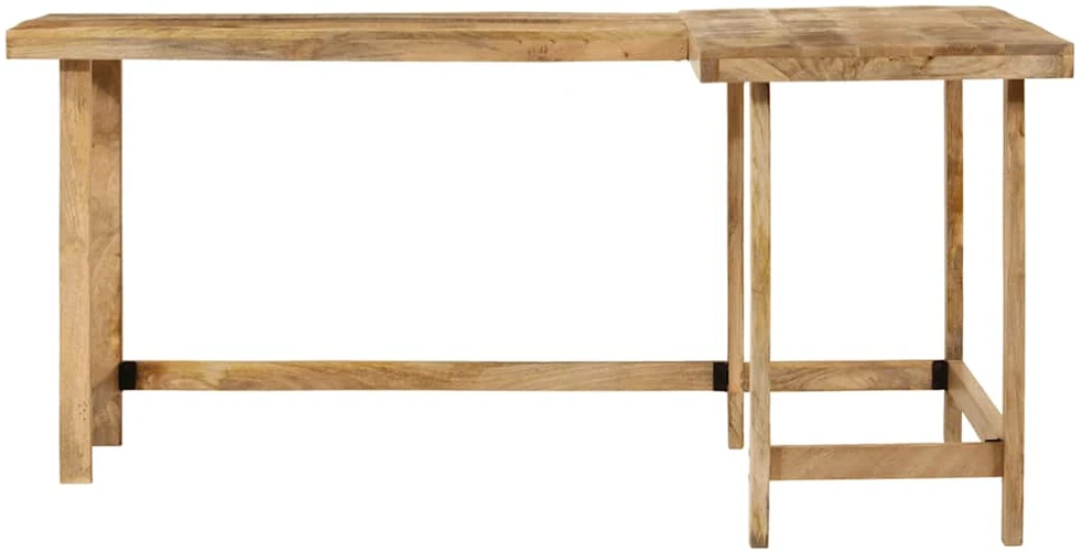 Rašomasis stalas 165x110x75 cm Masyvo medžio mango