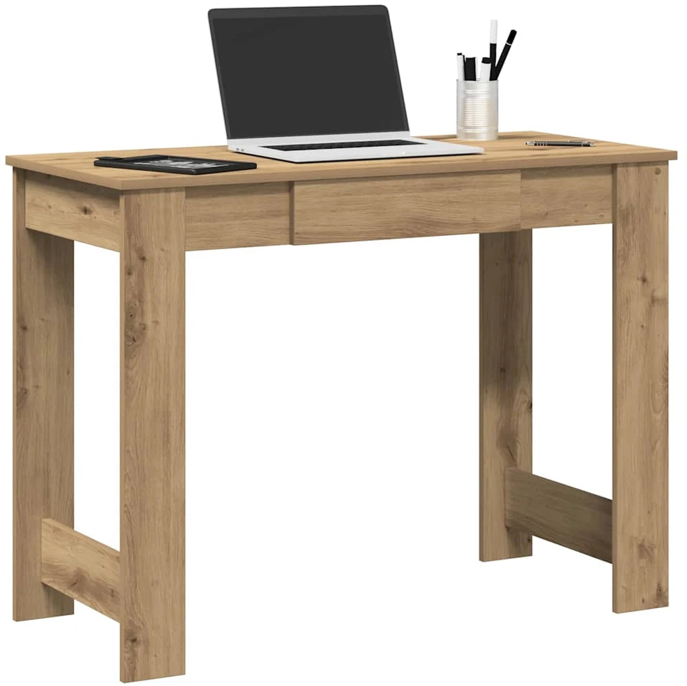 Rašomasis stalas, artisano, 100x45x75cm, apdirbta mediena