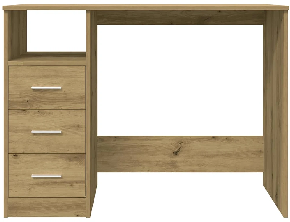 Rašomasis stalas, artisano, 102x50x76cm, apdirbta mediena