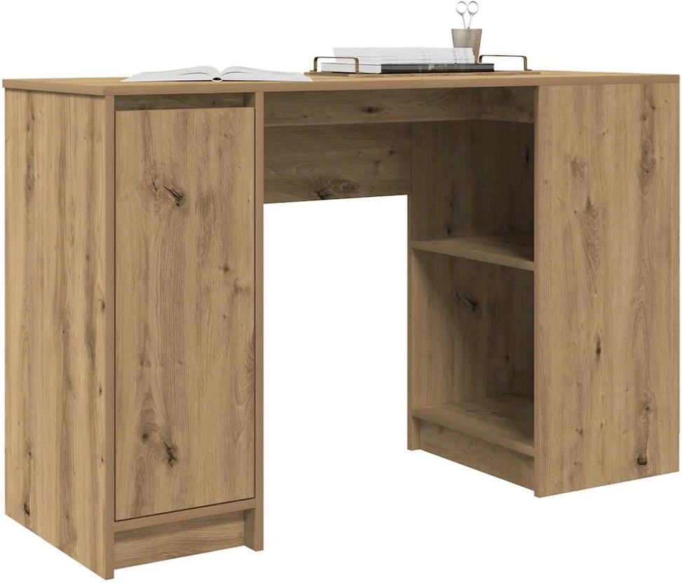 Rašomasis stalas, artisano, 120x42x76 cm, apdirbta mediena