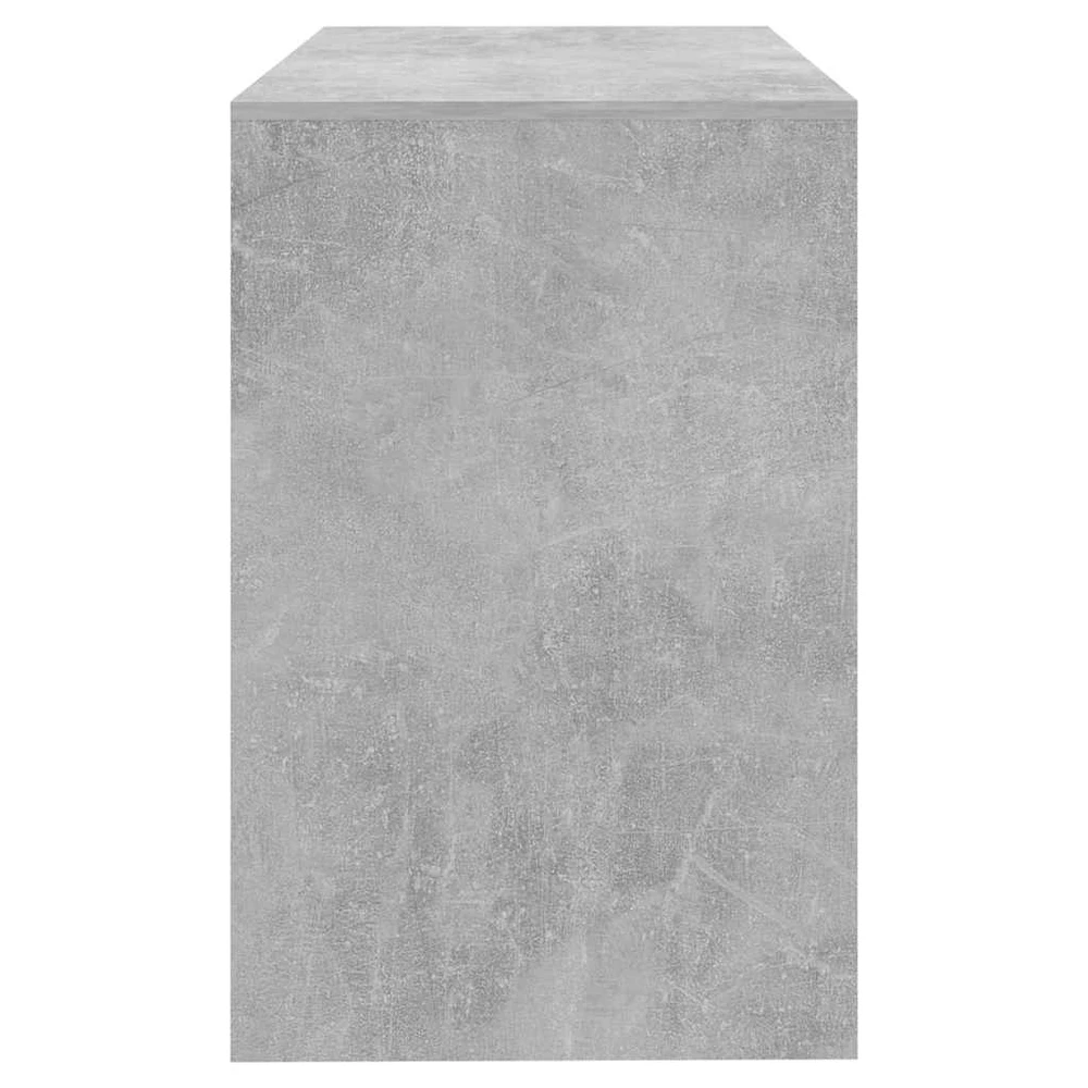 Rašomasis stalas, betono, 101x50x76,5cm, apdirbta mediena