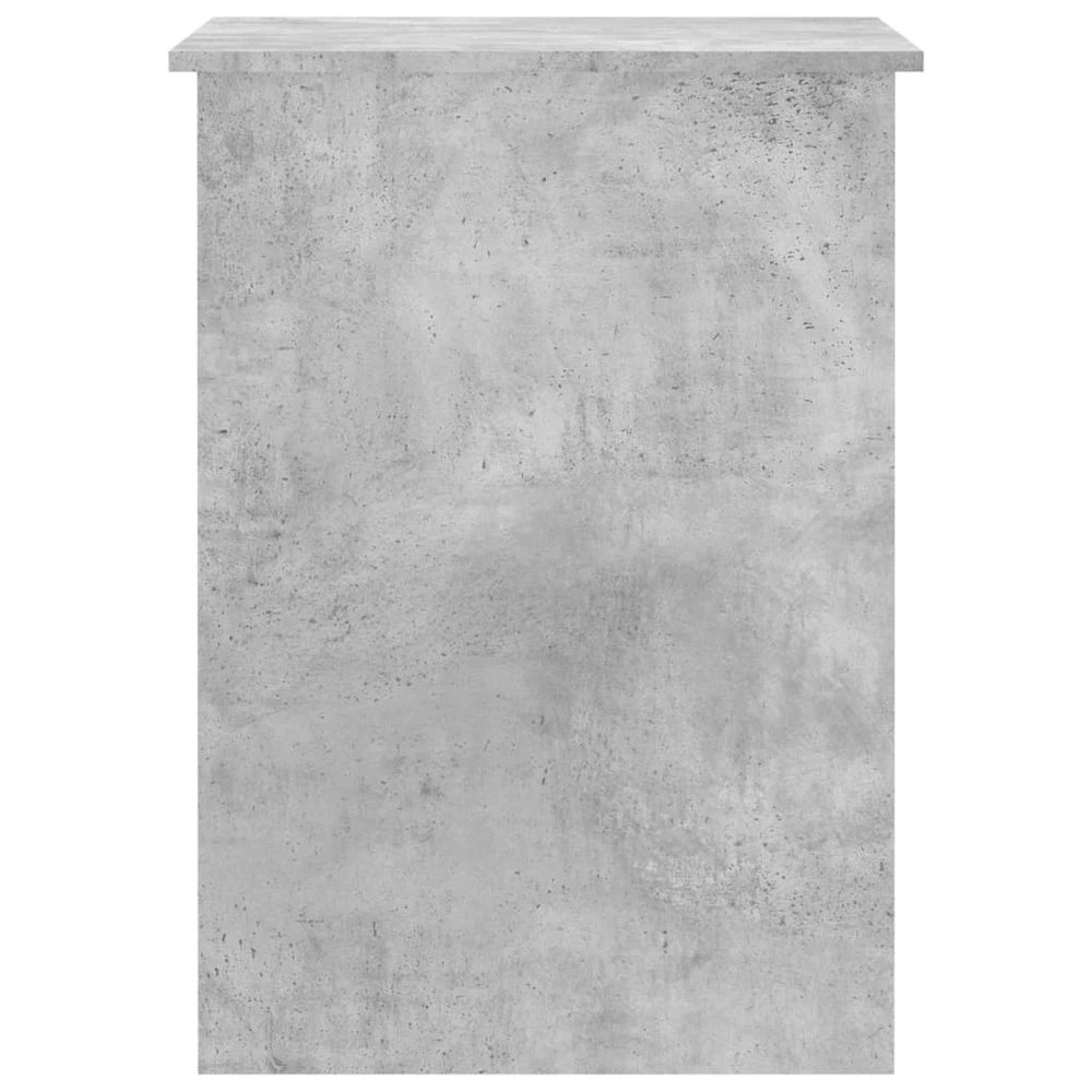 Rašomasis stalas, betono pilkas, 100x55x75cm, apdirbta mediena