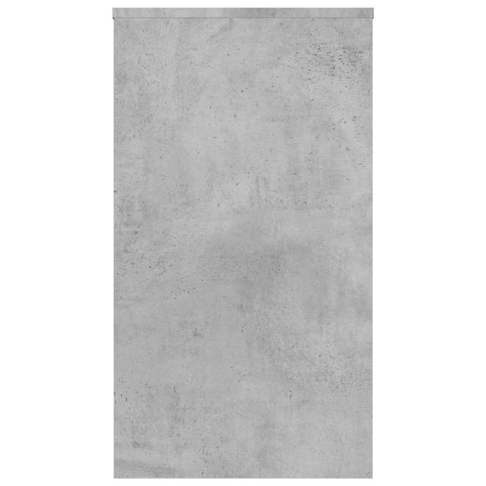 Rašomasis stalas, betono pilkas, 90x40x72cm, apdirbta mediena