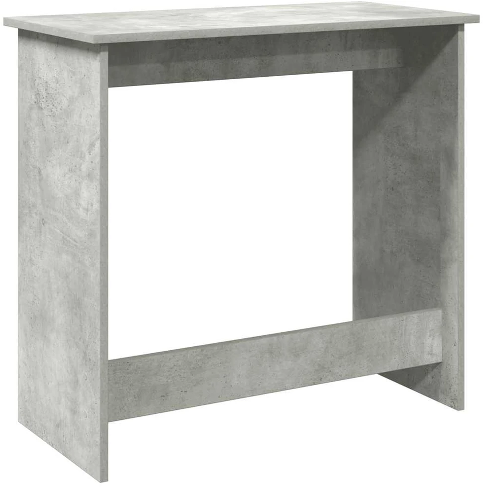 Rašomasis stalas, betono pilkos spalvos, 80x40x75cm, MDP