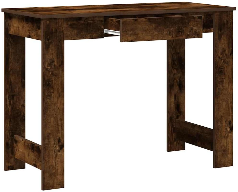 Rašomasis stalas, dūminio ąžuolo, 100x45x75cm, mediena