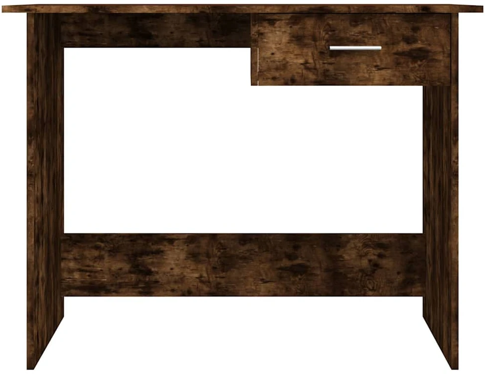 Rašomasis stalas, dūminio ąžuolo, 100x50x76cm, apdirbta mediena