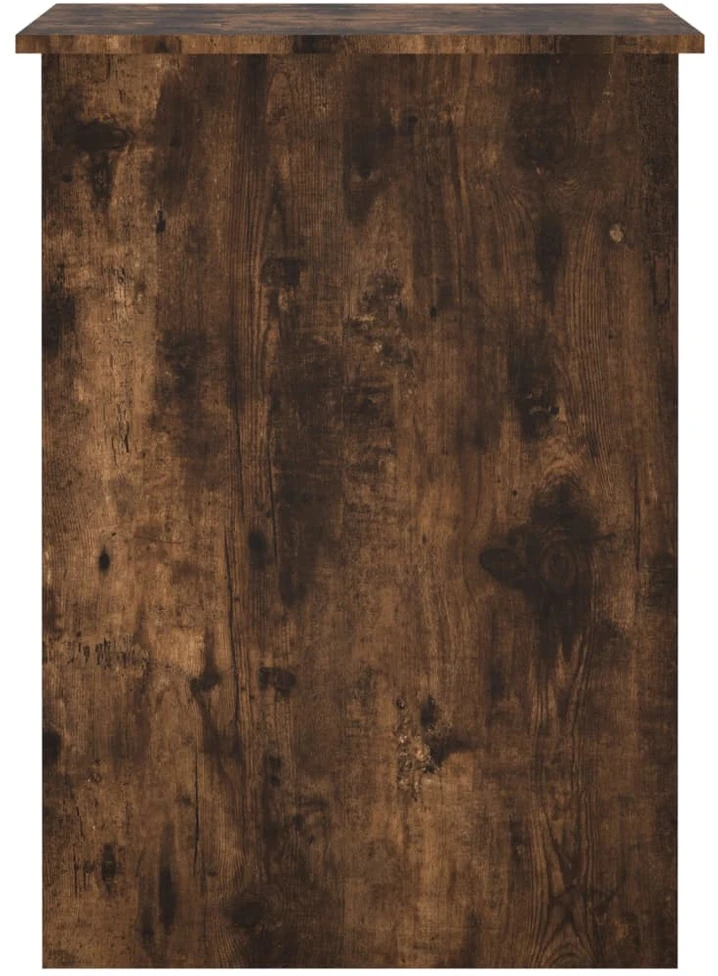Rašomasis stalas, dūminio ąžuolo, 100x55x75cm, apdirbta mediena