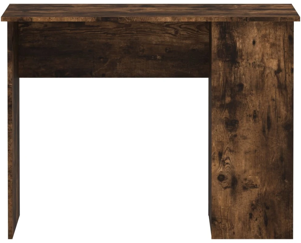 Rašomasis stalas, dūminio ąžuolo, 100x55x75cm, apdirbta mediena