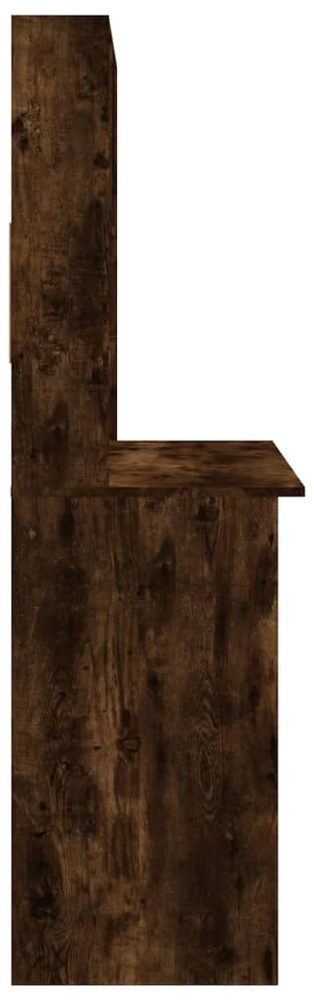 Rašomasis stalas, dūminio ąžuolo, 102x45x148cm, mediena