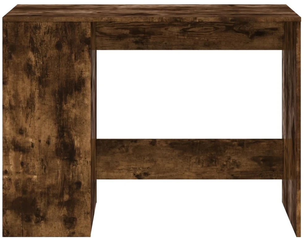 Rašomasis stalas, dūminio ąžuolo, 102x50x75cm, apdirbta mediena