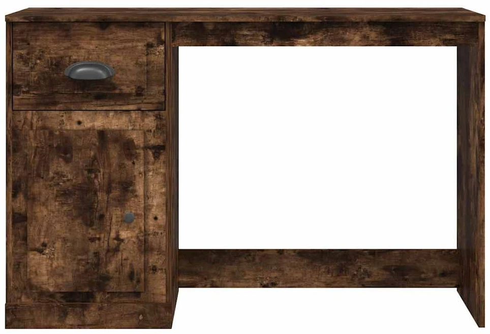 Rašomasis stalas, dūminio ąžuolo, 115x50x75cm, mediena