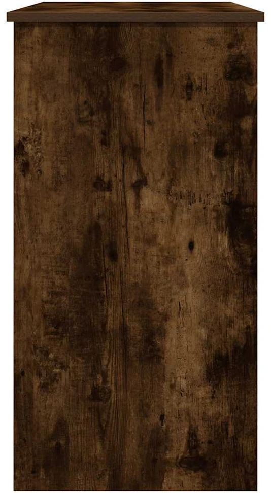 Rašomasis stalas, dūminio ąžuolo, 80x40x75cm, apdirbta mediena