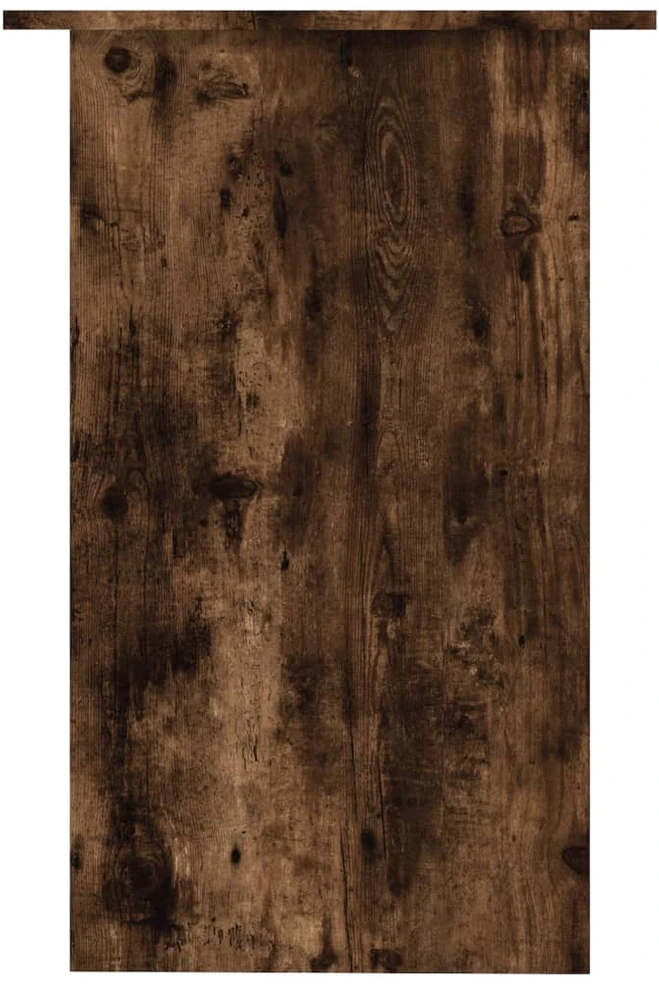 Rašomasis stalas, dūminio ąžuolo, 90x50x74cm, apdirbta mediena