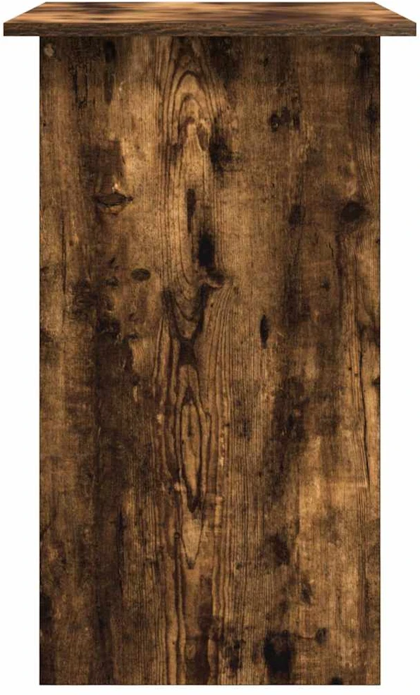 Rašomasis stalas, dūminio ąžuolo spalvos, 80x45x74cm, mediena