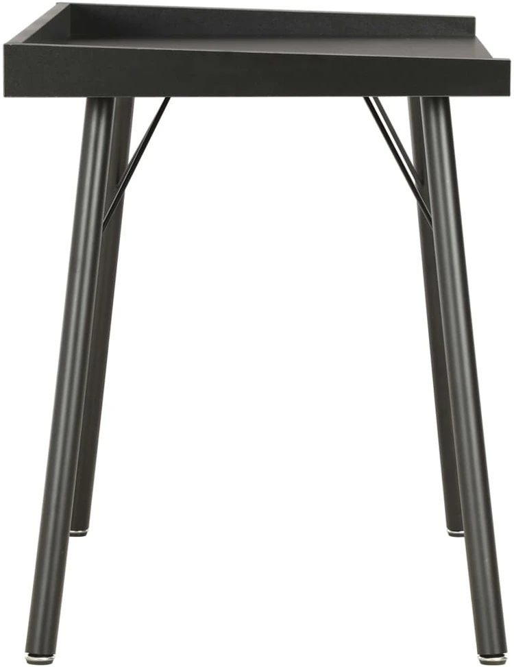 Rašomasis stalas, juodos spalvos, 90x50x79cm