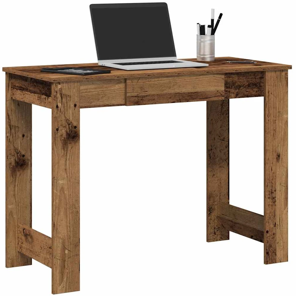 Rašomasis stalas, medienos, 100x45x75cm, apdirbta mediena