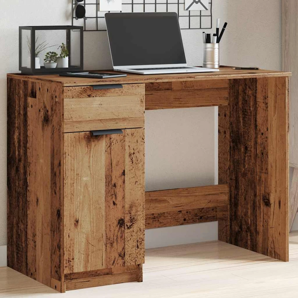 Rašomasis stalas Old Wood 100x50x75 cm Inžinierinė mediena