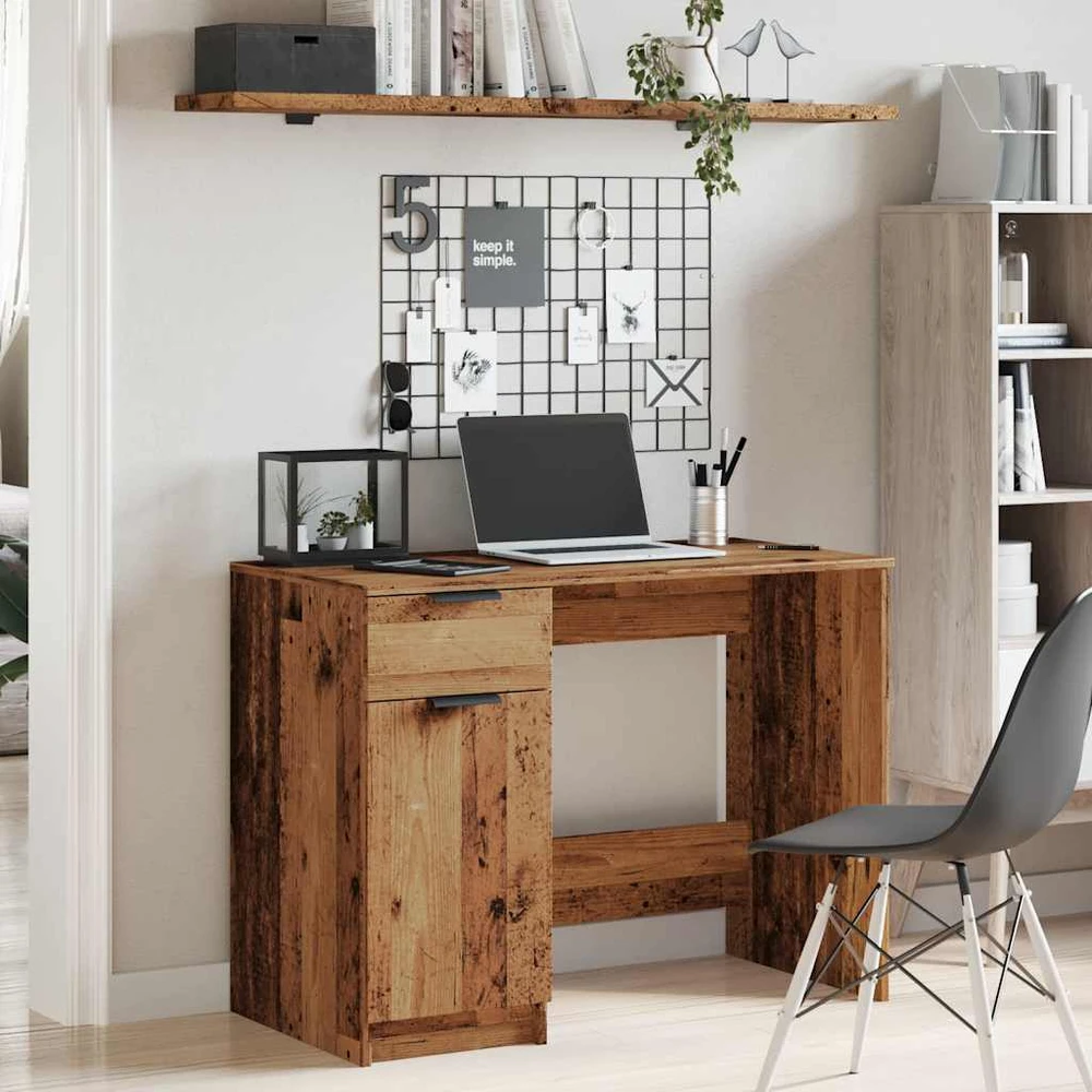 Rašomasis stalas Old Wood 100x50x75 cm Inžinierinė mediena