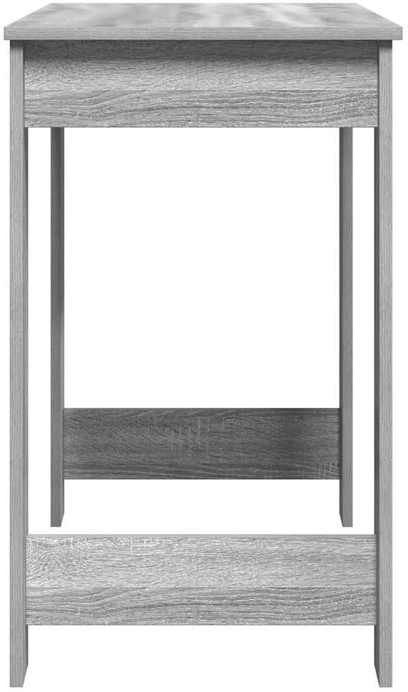 Rašomasis stalas, pilkas ąžuolo, 100x45x75cm, apdirbta mediena
