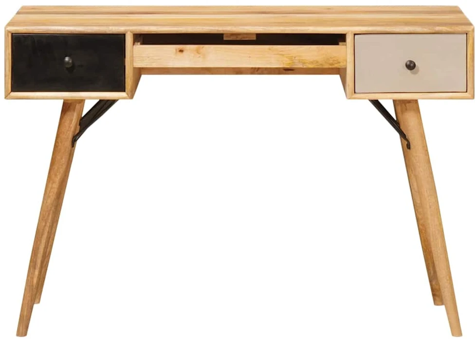 Rašomasis stalas Ruda 110 x 55 x 76 cm Kietas mango medis