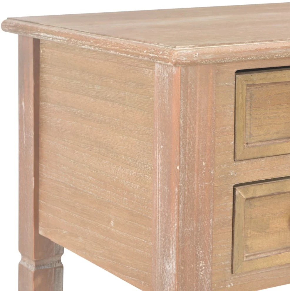 Rašomasis stalas, rudos spalvos, 109,5x45x77,5cm, mediena