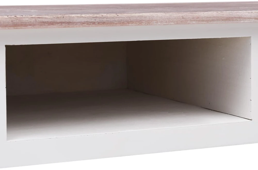 Rašomasis stalas, rudos spalvos, 110x45x76 cm, mediena
