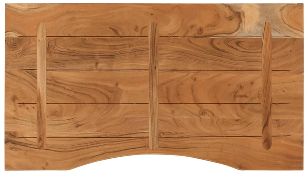 Rašomojo stalo stalviršis, 100x50x2,5cm, akacijos masyvas
