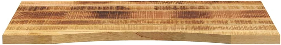 Rašomojo stalo stalviršis su linkiu, 100x50x2,5cm, mango