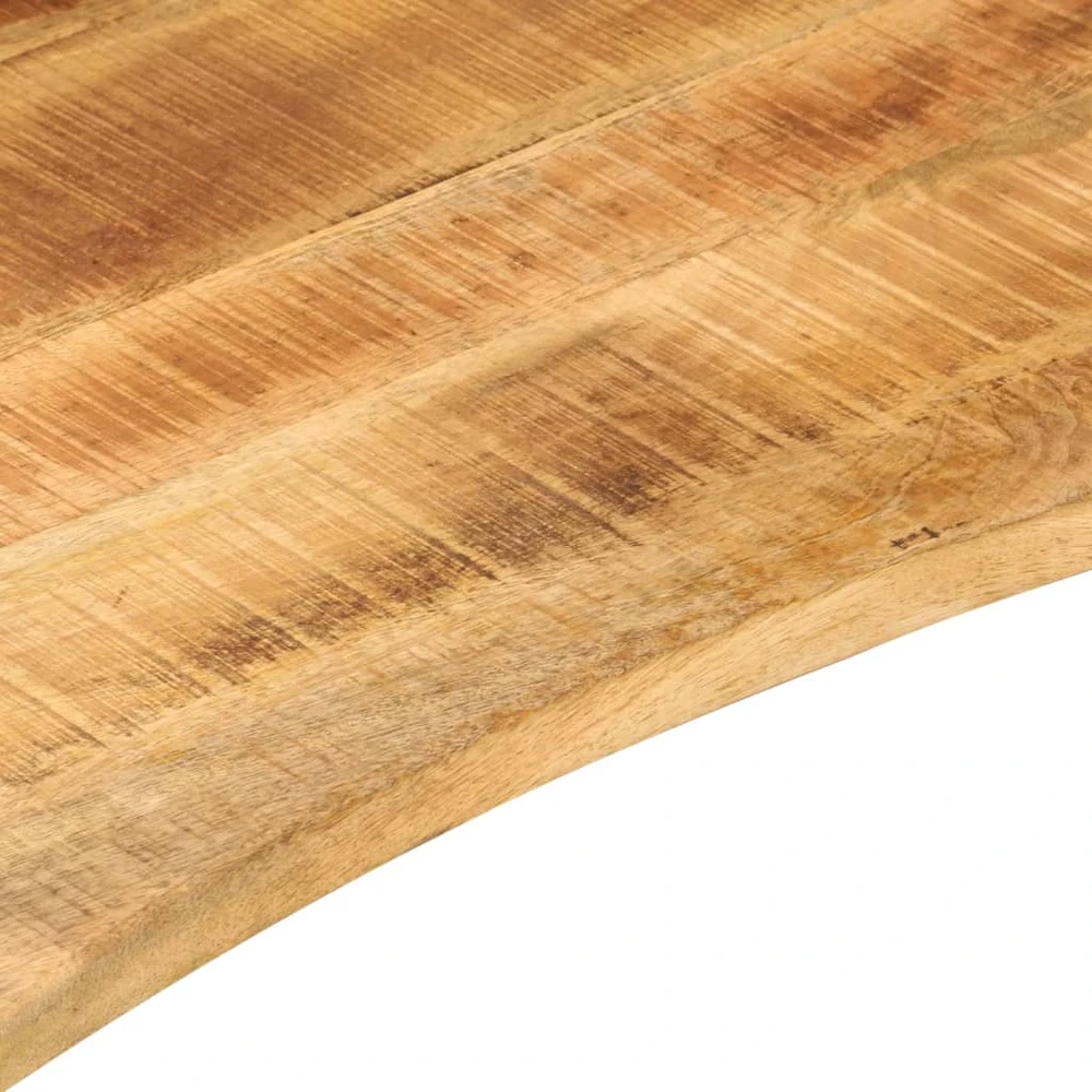 Rašomojo stalo stalviršis su linkiu, 100x60x2,5cm, mango