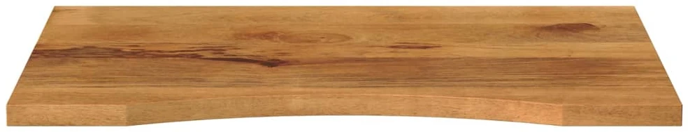 Rašomojo stalo stalviršis su linkiu, 100x60x2,5cm, mango