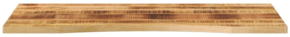 Rašomojo stalo stalviršis su linkiu, 110x60x2,5 cm, mango