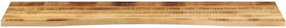 Rašomojo stalo stalviršis su linkiu, 160x50x2,5 cm, mango