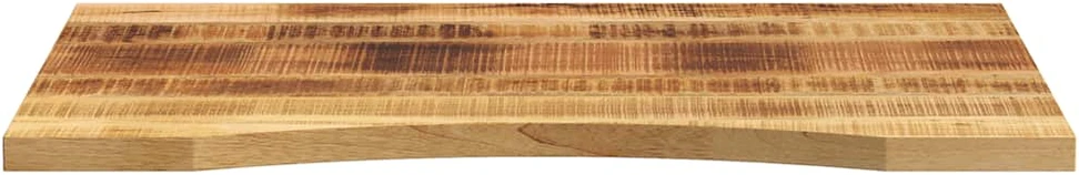 Rašomojo stalo stalviršis su linkiu, 90x50x2,5cm, mango masyvas