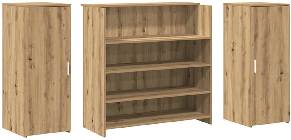 Registratūra, artisano, 180x50x103,5 cm, apdirbta mediena