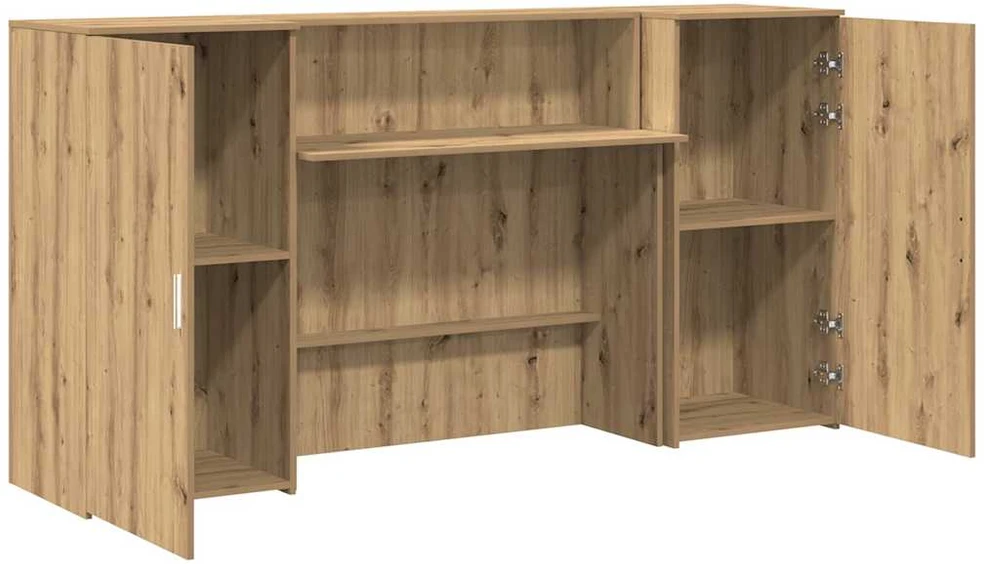 Registratūra, artisano, 200x50x103,5 cm, apdirbta mediena