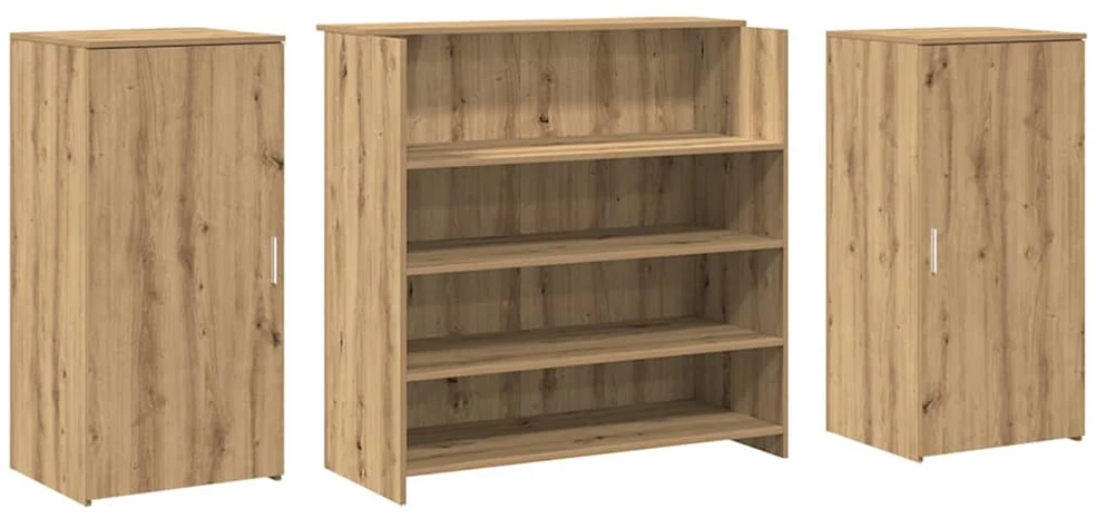Registratūra, artisano, 200x50x103,5 cm, apdirbta mediena