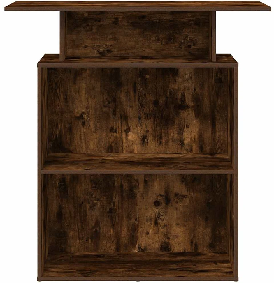 Registratūra, dūminio ąžuolo, 100x40x104 cm, apdirbta mediena