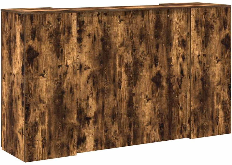 Registratūra, dūminio ąžuolo, 180x50x103,5 cm, apdirbta mediena