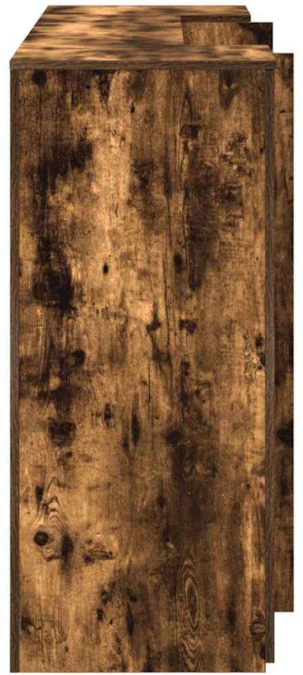 Registratūra, dūminio ąžuolo, 180x50x103,5 cm, apdirbta mediena