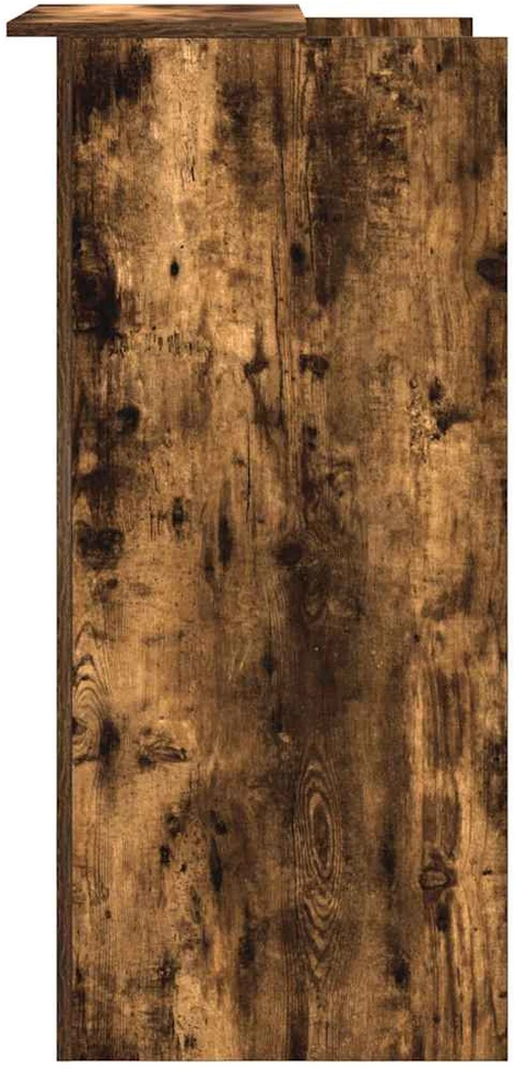 Registratūra, dūminio ąžuolo, 55x50x103,5 cm, apdirbta mediena